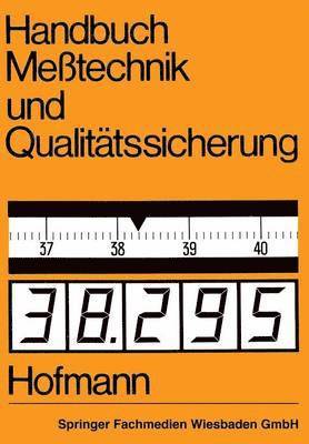 Handbuch Metechnik und Qualittssicherung 1