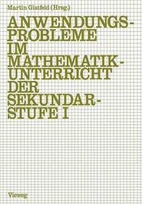 bokomslag Anwendungsprobleme im Mathematikunterricht der Sekundarstufe I