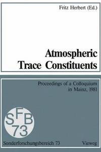 bokomslag Atmospheric Trace Constituents