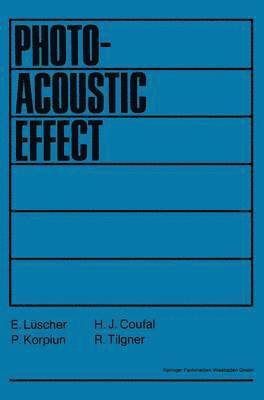 Photoacoustic Effect Principles and Applications 1