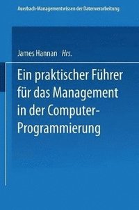 bokomslag Ein praktischer Fhrer fr das Management in der Computer-Programmierung