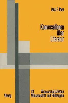 bokomslag Konversationen ber Literatur