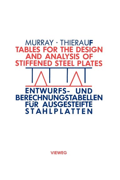 bokomslag Tables for the Design and Analysis of Stiffened Steel Plates