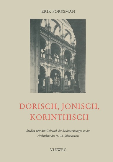 bokomslag Dorisch, Jonisch, Korinthisch