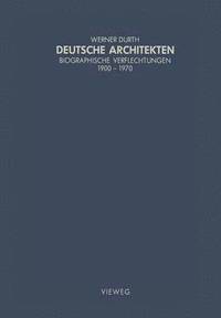 bokomslag Deutsche Architekten