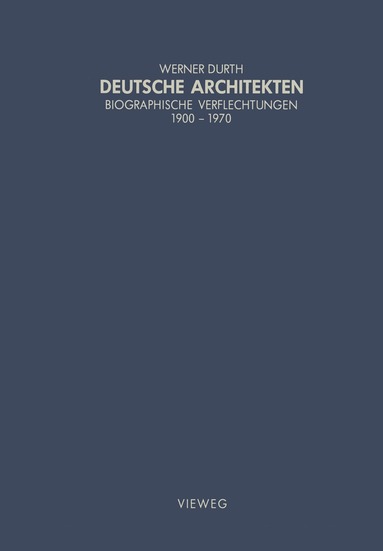 bokomslag Deutsche Architekten