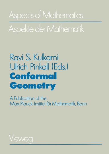 Ravi S. Kulkarni - Conformal Geometry, Häftad