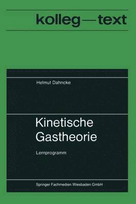 bokomslag Kinetische Gastheorie