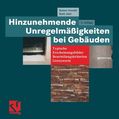 Rainer Oswald, Ruth Abel - Hinzunehmende Unregelmäßigkeiten bei Gebäuden, Inbunden