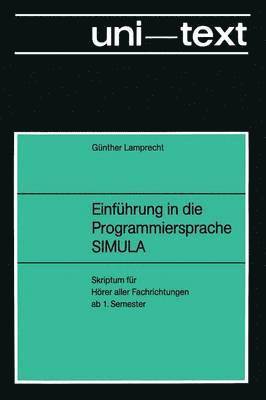 Einfhrung in die Programmiersprache SIMULA 1