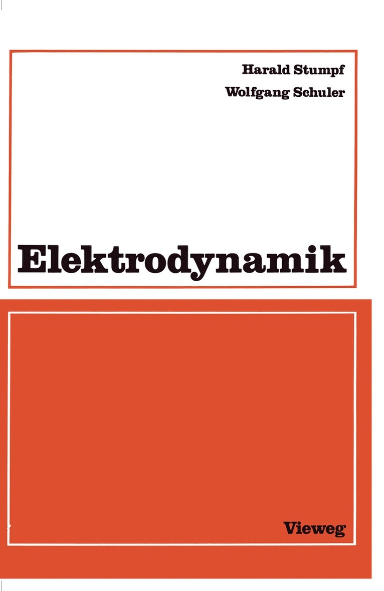 Harald Stumpf - Elektrodynamik, Häftad