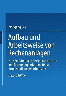 bokomslag Aufbau und Arbeitsweise von Rechenanlagen