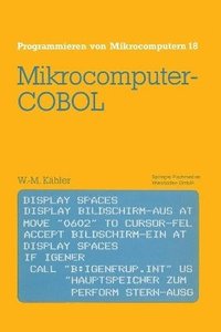 bokomslag Mikrocomputer-COBOL