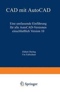 bokomslag CAD mit AutoCAD