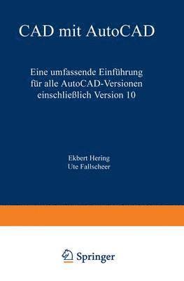 bokomslag CAD mit AutoCAD