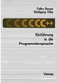 bokomslag Einfhrung in die Programmiersprache C++