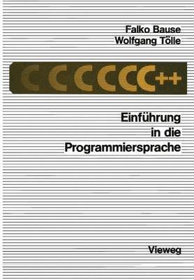 bokomslag Einfhrung in die Programmiersprache C++