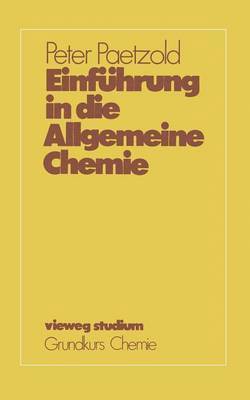 Einfhrung in die Allgemeine Chemie 1