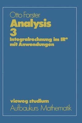 Otto Forster - Analysis 3, Häftad