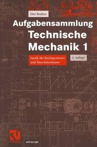 bokomslag Aufgabensammlung Technische Mechanik 1