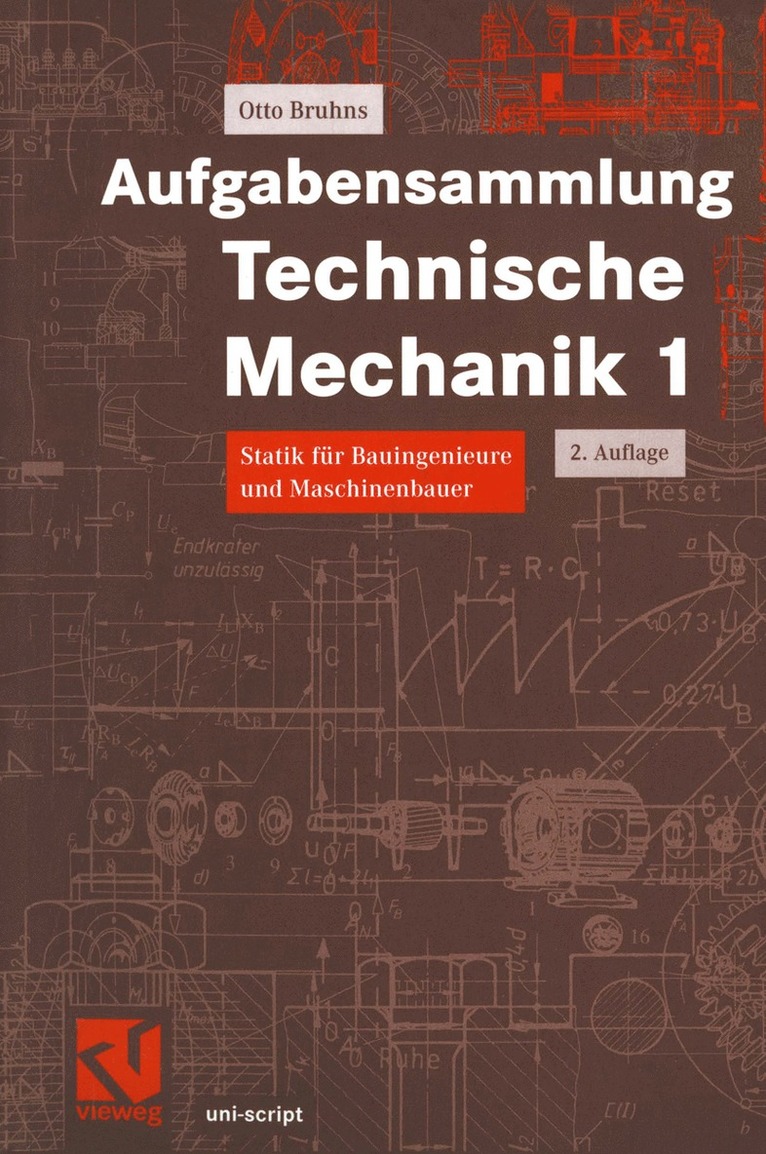 Otto T. Bruhns - Aufgabensammlung Technische Mechanik 1, Häftad