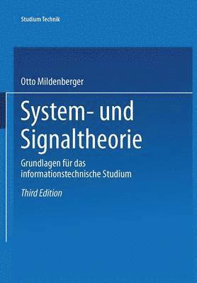 bokomslag System- und Signaltheorie