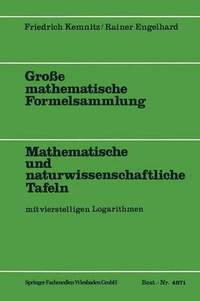 bokomslag Groe mathematische Formelsammlung