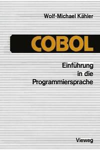 bokomslag Einfhrung in die Programmiersprache COBOL