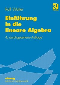 bokomslag Einfhrung in die lineare Algebra