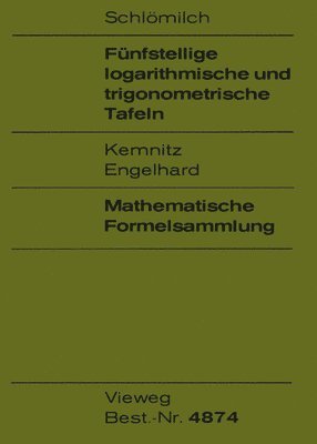 Fnfstellige logarithmische und trigonometrische Tafeln 1