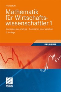 bokomslag Mathematik fr Wirtschaftswissenschaftler 1