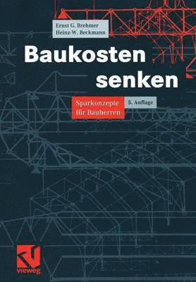 Baukosten senken 1