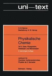 bokomslag Physikalische Chemie