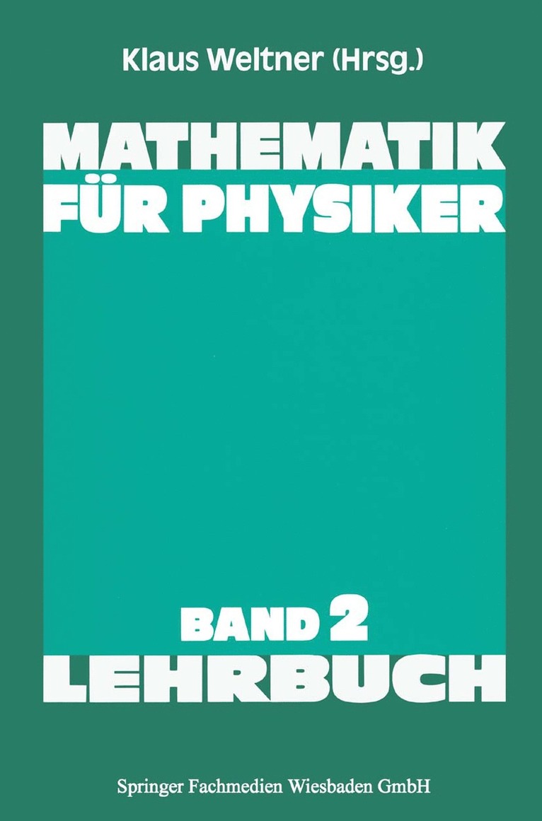 Mathematik fr Physiker 1