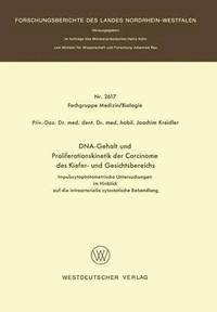 bokomslag DNA-Gehalt und Proliferationskinetik der Carcinome des Kiefer- und Gesichtsbereichs