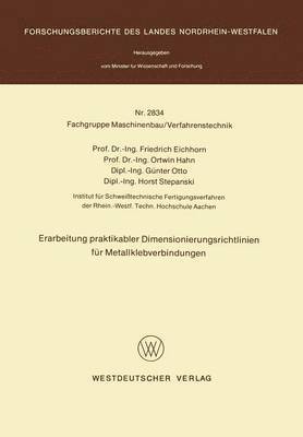 Erarbeitung praktikabler Dimensionierungsrichtlinien für Metallklebverbindungen