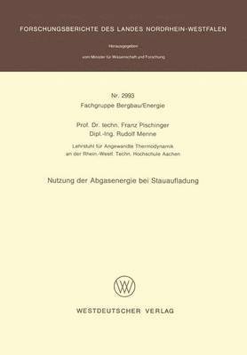 Nutzung der Abgasenergie bei Stauaufladung
