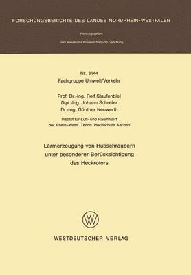 Lrmerzeugung von Hubschraubern unter besonderer Bercksichtigung des Heckrotors 1