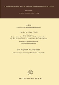 bokomslag Der Vergleich im Zivilprozeß