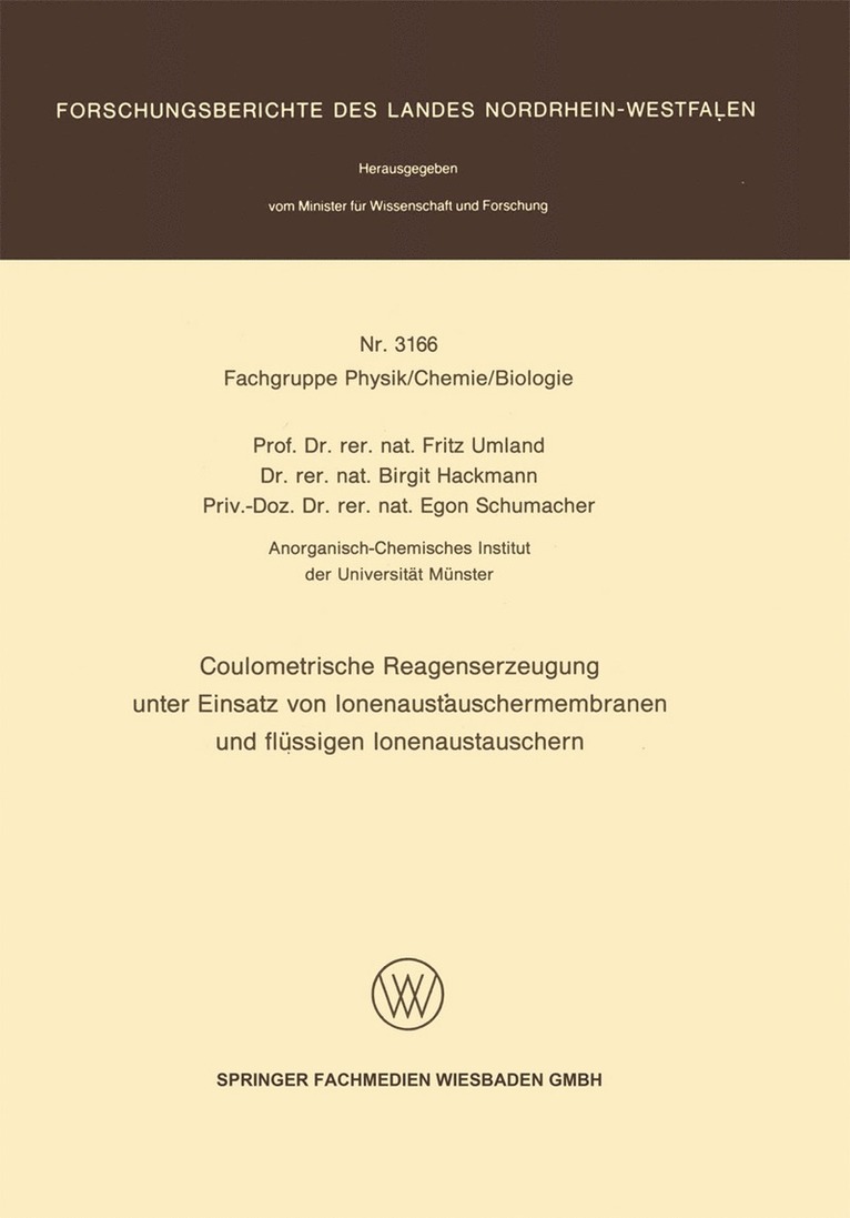 Coulometrische Reagenserzeugung unter Einsatz von Ionenaustauschermembranen und flüssigen Ionenaustauschern