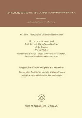 Andreas Voss - Ungewollte Kinderlosigkeit als Krankheit, Häftad