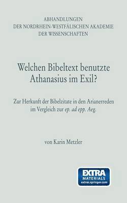 bokomslag Welchen Bibeltext benutzte Athanasius im Exil?