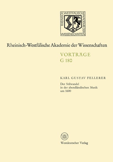 Karl Gustav Fellerer - Geisteswissenschaften, Häftad
