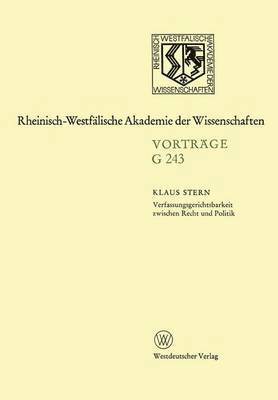 Verfassungsgerichtsbarkeit zwischen Recht und Politik 1