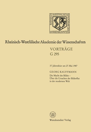 Georg Kauffmann - Rheinisch-Westfälische Akademie der Wissenchaften, Häftad