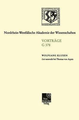 Lex naturalis bei Thomas von Aquin 1