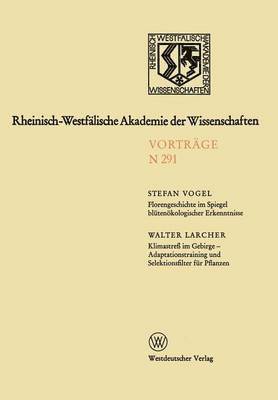 Florengeschichte im Spiegel blütenökologischer Erkenntnisse 1