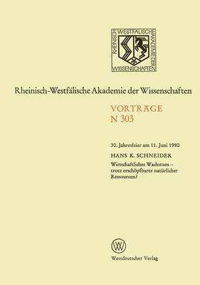 bokomslag Wirtschaftliches Wachstum  trotz erschpfbarer natrlicher Ressourcen?