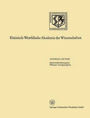 bokomslag Sinneswahrnehmung bei Pflanzen: Graviperzeption