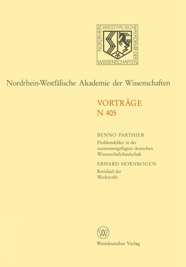 Benno Parthier - Nordrhein-Westfälische Akademie der Wissenschaften, Häftad